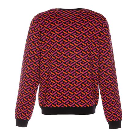 Versace Round-neck Strik Lilla, Herre Strik
