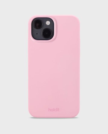 HOLDIT Silicone Case iPhone Pink 14/13, Tøj & Bolig, Elektronik, Telefon & Mobiltilbehør