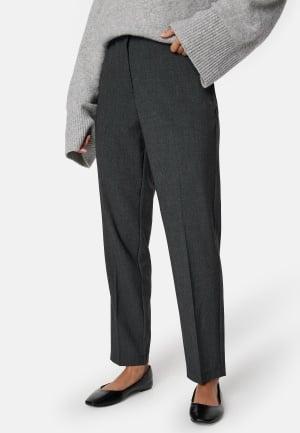 Pieces Luisa HW Ankle Pant Grey Melange XL/32 Grey Melange Dressbukser Dam