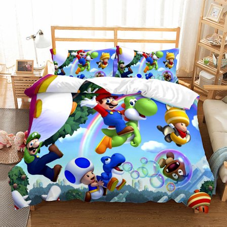 Mario digitaltryckt quiltset-1105m4