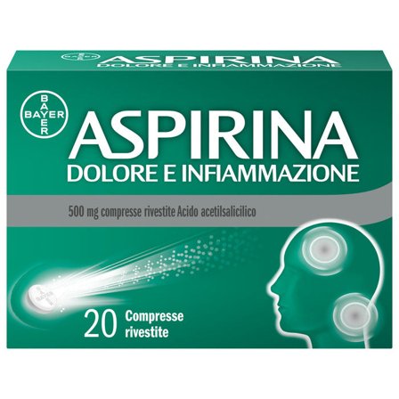 Aspirina Dolore e Infiammazione Antidolorifico Antinfiammatorio