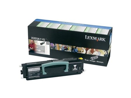Lexmark Toner, svart, singelförpackning, X203A11G - Lyreco - Toner och bläck - Tonerkassetter - Toner Lexmark