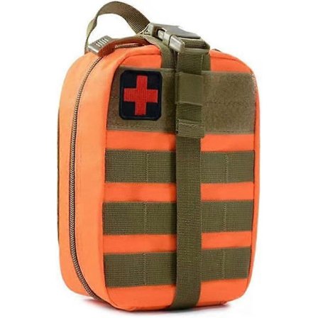 Första hjälpen-kit väska, EMT Rip Away-ficka, Taktisk MOLLE Första hjälpen-kit Medicinsk ficka - Multifunktionell midjeväska