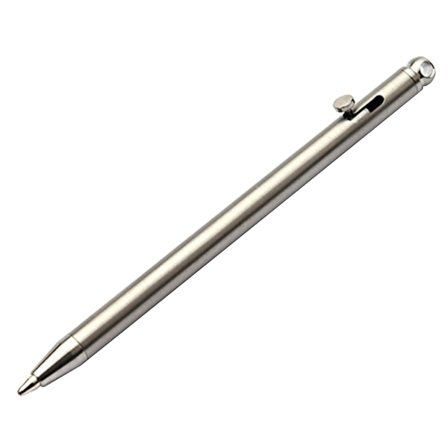 Nøglering Kuglepen EDC Pocket Pen Titanium Pen Signaturpen til hverdag