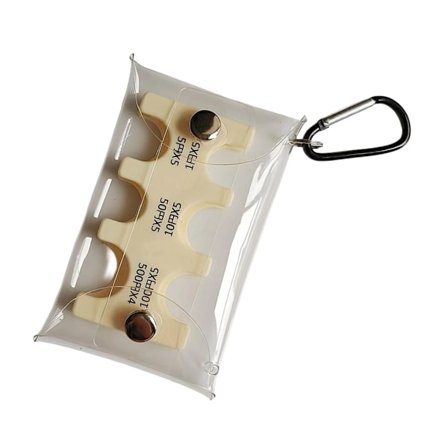Japansk Yen Mynt Hållare Organizer Transparent Nyckelring Mynt Hållare Organizer
