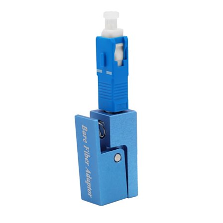 UPC/APC Rund Fyrkantig Bare Fiber Adapter Clamp Lab Dedikerad Kopplingsadapter Temporära Skarvverktyg Anslutningar