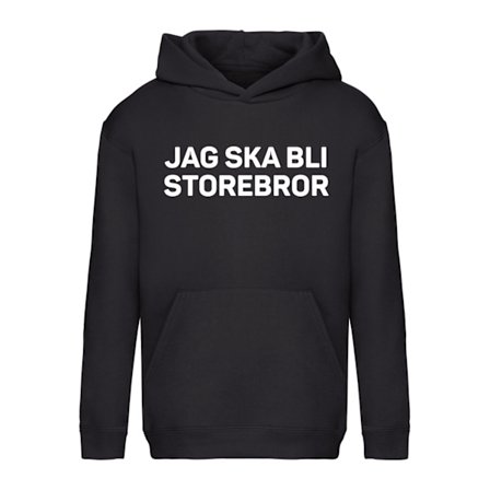 Jeg Skal Bli Storebror - Hettegenser / Genser - BARN