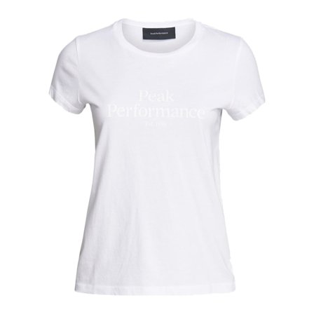 Peak Performance Women's Original Tee (Fall 2021) Women short-sleeved sweaters White XS