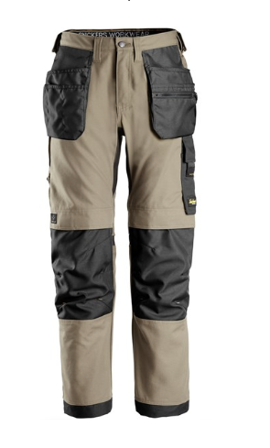 Snickers Workwear 6224 AllroundWork Arbeidsbukse khaki/svart Khaki/svart, Klær