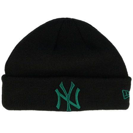 New Era - MLB Svart cuff Beanie - Kids New York Yankees Toddler League Essential Bean Black Cuff @ Hatstore