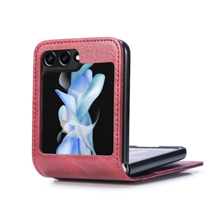 Galaxy Z Flip 5 5G - Plånboksfodral med kortfack