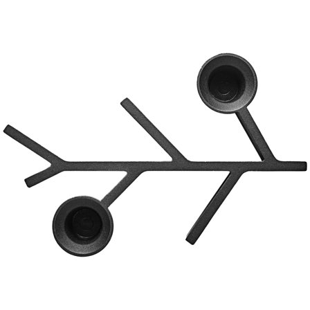 Eva solo Twig lysestake small' - 'Svart