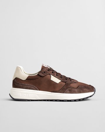 GANT Damen Beywin Sneaker aus Veloursleder und Nylon (37) Braun