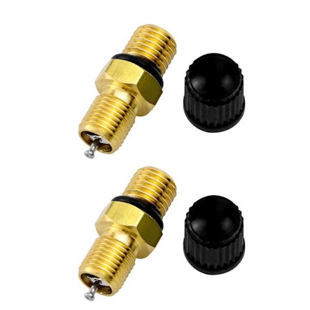 Yleismallinen M8x1 messinkinen ilmaventtiili, varren työkaluton, sopii useimpiin ajoneuvoihin