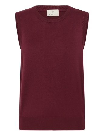 Kalizza Knit Slipover Burgundy Kaffe