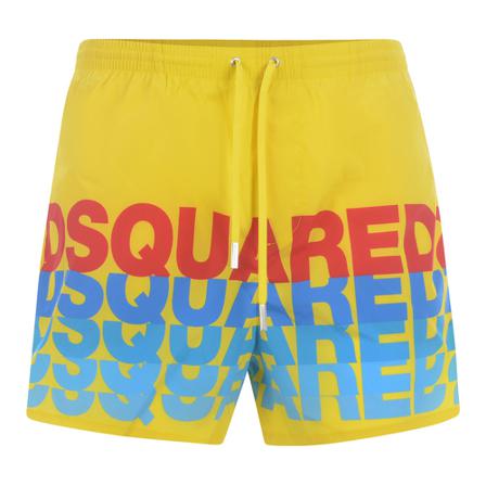 Dsquared2 Sea clothing Gul, Herre Badeshorts, Størrelse: 2XL