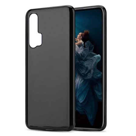 Coque för Honor 20 PRO Housse i SVART Etui Case Skydd Silikon TPU mobiltelefon
