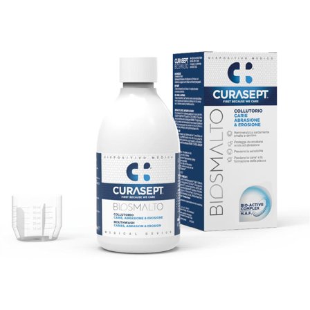 Curasept Biosmalto Collutorio 300ml - Protezione Carie Efficace