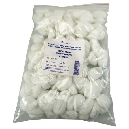 YIBON Rundtork GV 30mm 100/fp - Lyreco - Sjukvård och omsorg - Förband och fixering - Torkar