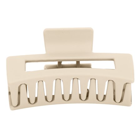 Suuret hiuspihdit, liukumattomat, vahva pito, hartsi, banaanihiuspihdit, hiusleuat paksuille hiuksille, beige