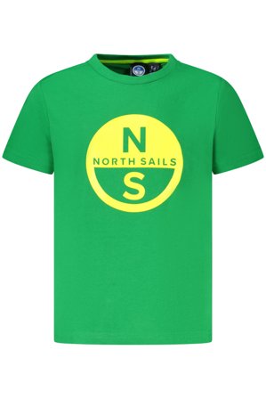 North Sails T-shirt Maniche Corte Bambino Verde