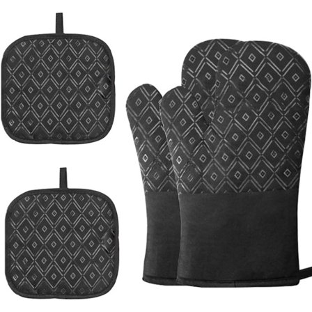 4 st ugnsvantar Ugnsvantar halkfria silikonugnsvantar 2 vantar