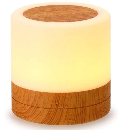 Mini Led Night Light, Colorful Bedside Lamp, Touch Night Light, Rechargeable Table Lamp With Light