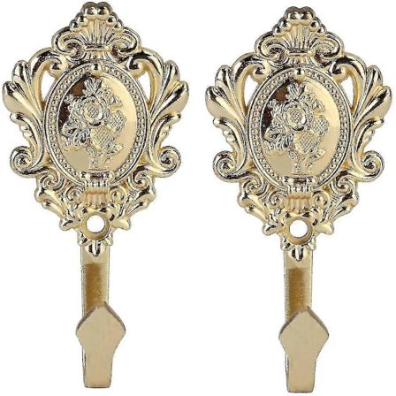 Väggkrokar Klädkrokar Metallkrokar Krokar För Badrum Kök Garderob, Krokar I Retro Vintage Stil - DD0 EPO