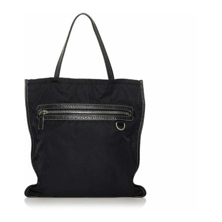 Prada Vintage, Pre-owned Tote Bags Zwart, Dames, Maat:ONE Size