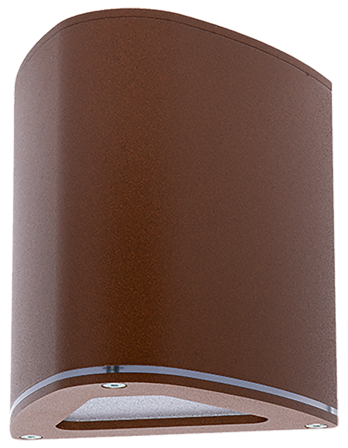 Westal Trius I Väggarmatur 10 W, 600 lm, 3000 K Corten, Belysning