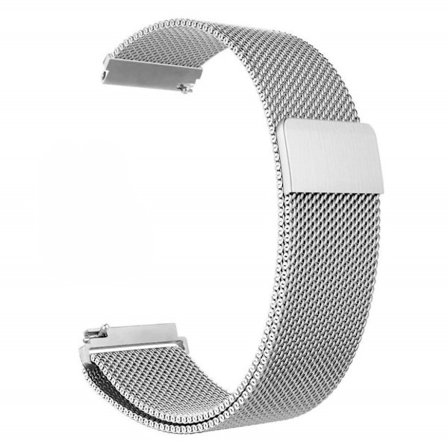 22 mm universalarmband i rostfritt stål - Silver