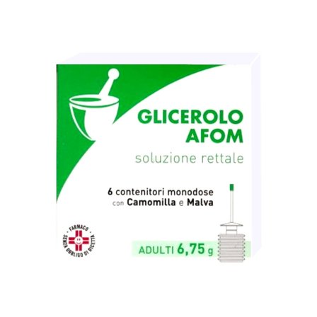 Glicerolo Afom 6 Contenitori Monodose 6,75g