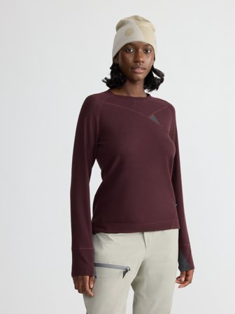 Klättermusen Huge Crew Women's's - Amaranth Red - Women's - M