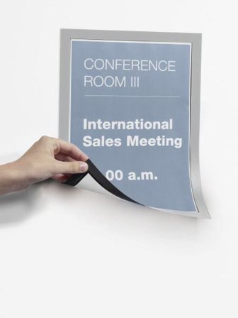 DURABLE Ramme DURAFRAME A4 magnet selvk søl (5)