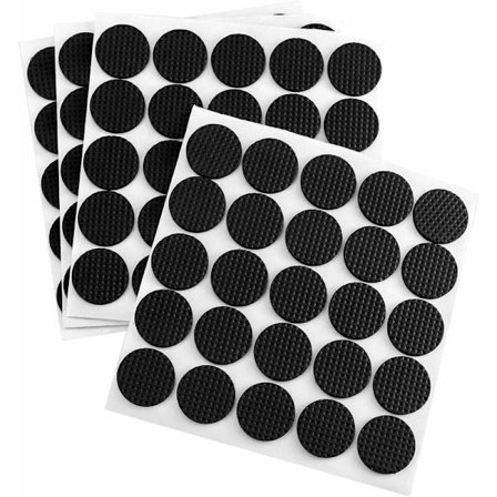Liukumaton kumityyny, itseliimautuvat suojatyynyt huonekalujen jalkoihin, Φ25mm x 3mm, 100 kpl, huonekalutyyny