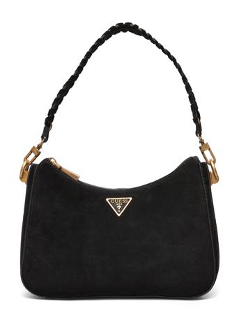 Kaoma Top Zip Shoulder Olkalaukku Laukku Musta GUESS