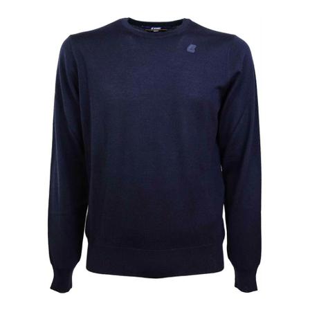 K-Way, Knitwear Niebieski, Mężczyzna, Rozmiar: M