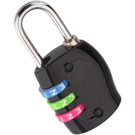 Travellock Rygsæk Kuffert Rygsæk Kombinationsslås 3-cifret Lås Kuffertlås Bagagelås Adgangskode Hængeslås Kasse Rejse