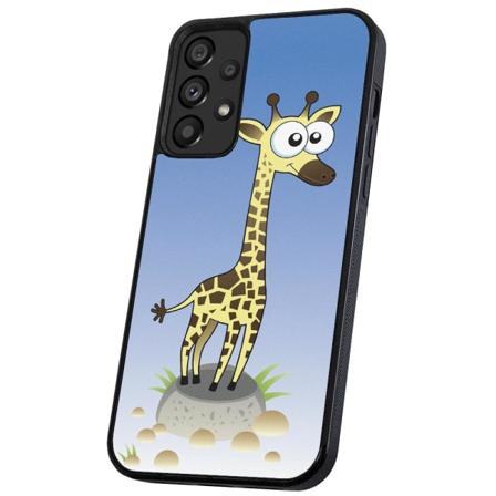 Samsung Galaxy A53 5G - Skal/Mobilskal Tecknad Giraff multifärg
