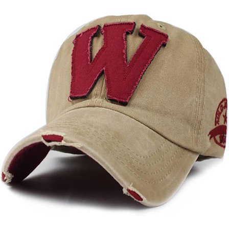 Vintage Baseball Cap Denim Broderi W Vintage Trucker Hem Sol H