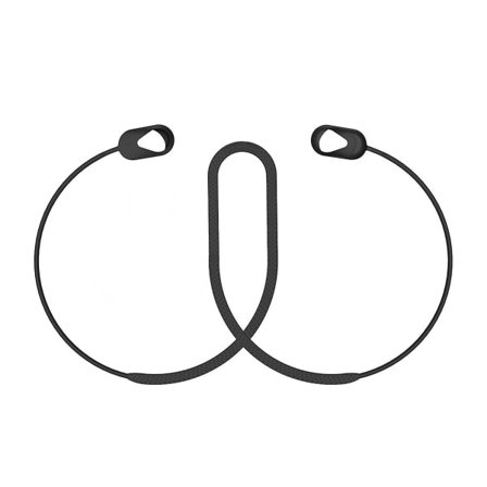 Kuulokkeiden kadonneen estävä hihna käytännöllinen silikoninen kaulan ympäri Bluetooth