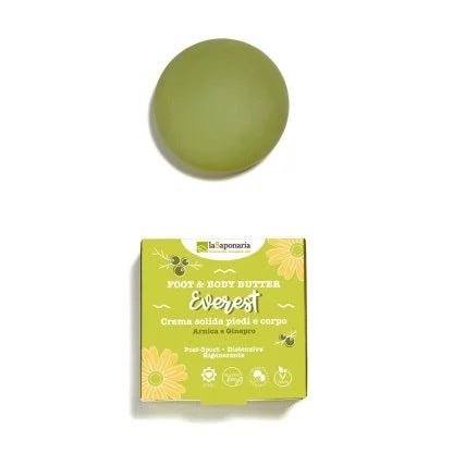 La Saponaria Crema Solida Piedi E Corpo Everest 80g