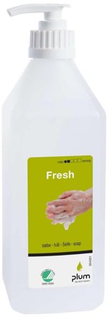 Plum Fresh Handtvål med pump, 600 ml 600 ml, pumpflaska, Hygien & hudvård