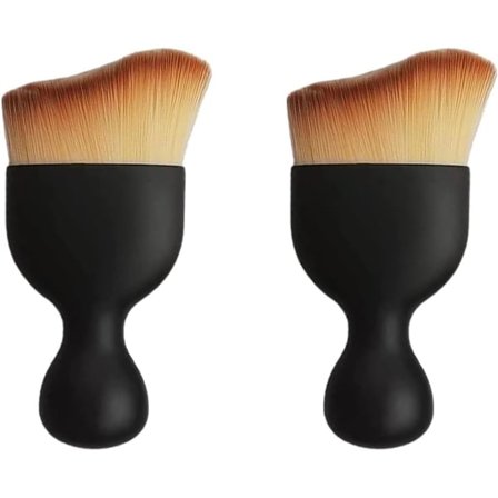 2 stk. Bildetaljeringsbørste, Autodetaljeringsbørste, Bil Interiør, ZQKLA