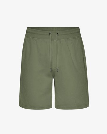 Classic Organic Sweatshorts - Dusty Olive - Male - XS