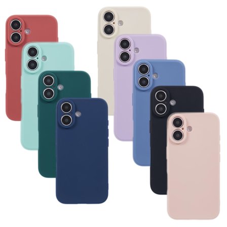 SKALO iPhone 16 Plus Ultraohut TPU-kuori - Valitse väri