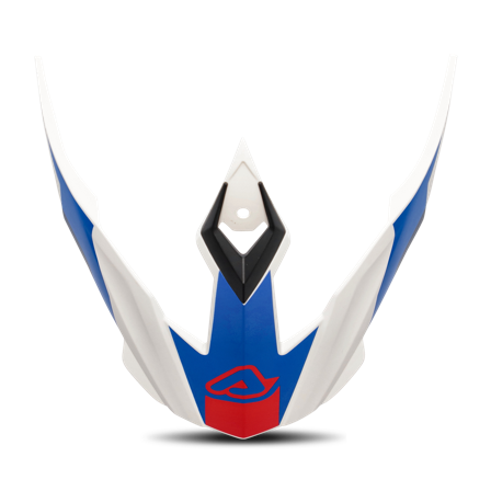 Acerbis Flip Helmet Peak White/Blue/Red