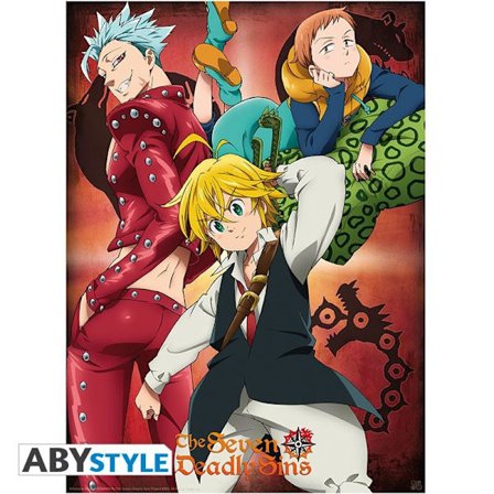 THE SEVEN DEADLY SINS - Poster "Ban, King & Meliodas"