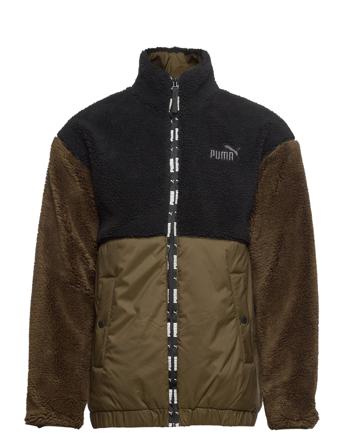 Sherpa Jacket Sweat-shirts & Hoodies Fleeces & Midlayers Multi/mønstret PUMA