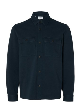 Slhjackie Sweat Jacket Noos Navy Selected